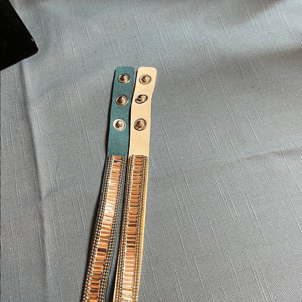 Beautiful boho rhinestone chokers, set of 2 - Picture 9 of 11